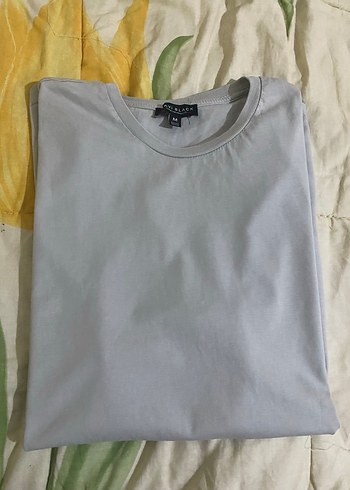 m Beden Gri Erkek Kısa Kollu Pamuklu Tişört