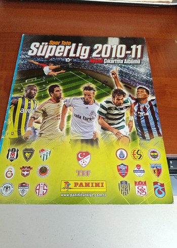 panini Spor Toto Süper Lig 2010-11 Resmi Çıkartma Albümü