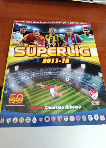 panini SporToto Süper Lig 2011-12 Resmi Çıkartma Albümü