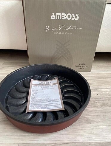 AMBOSS TURTA KALIBI 26 CM