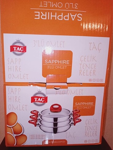 Taç TAÇ 3 lü OMLET SETİ