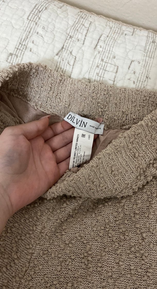 dilvin dokulu örme pantolon - Görsel 3