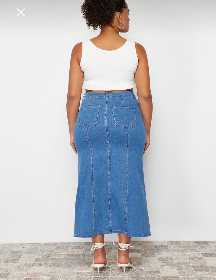 denim etek - Görsel 3