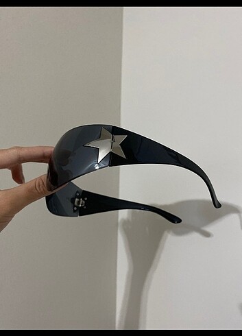 Beden siyah Renk Y2K YILDIZLI SHEİNSİDE KİLLSTAR GÖZLÜK