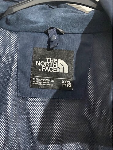 3xl Beden lacivert Renk The North Face yağmurluk