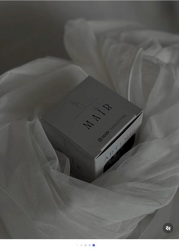 Beyaz Kabartmalı Dekoratif Mum ( Artemis model) - Görsel 7