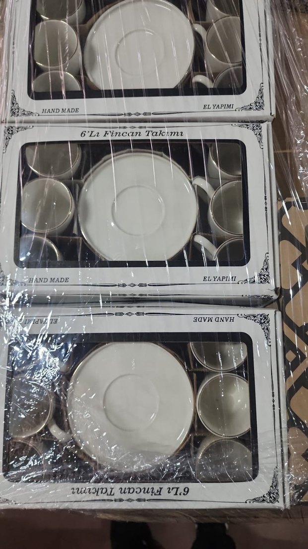 Hayat Ağacı Desenli Fincan ve Tabak Seti - Görsel 2