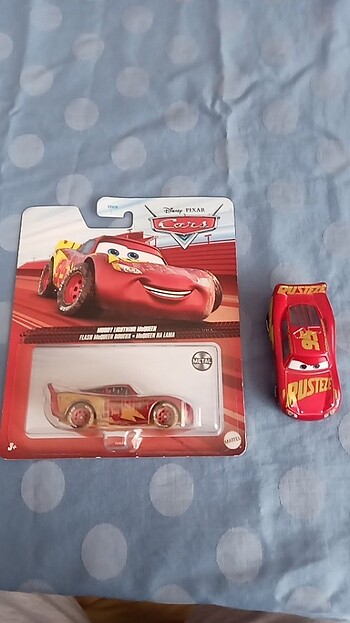 Cars muddy Mcqueen ve rusteze Mcqueen 
