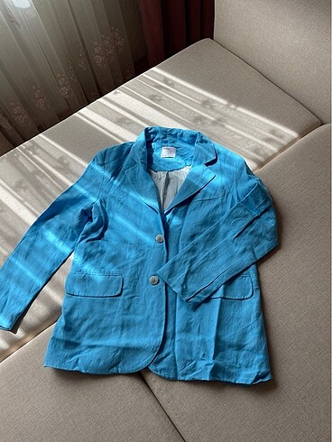 Bershka keten blazer