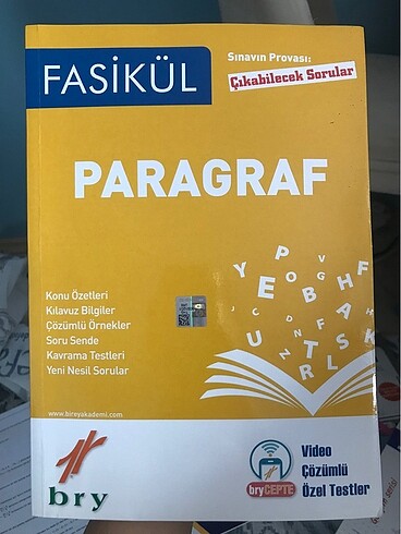 birey yayınları paragraf test kitabı