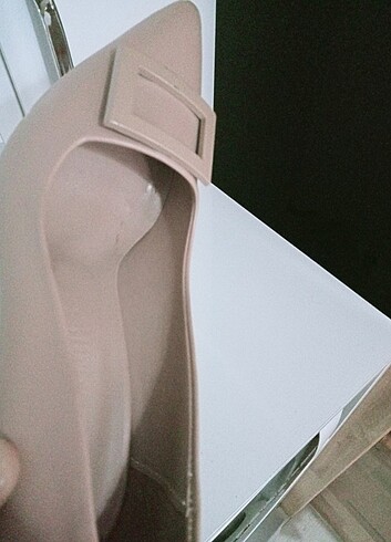 37 Beden ten rengi Renk Nude renk topuklu ayakkabi
