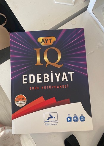 Paraf Yayınları AYT IQ Edebiyat Soru Kitabı - Görsel 2