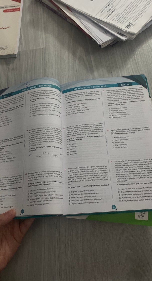 TYT Felsefe Soru Bankası - Prf Yayınları - Görsel 2