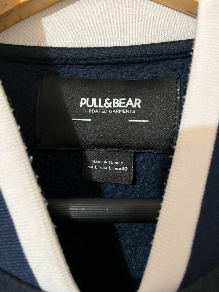 Erkek lacivert kolej ceket - Görsel 3