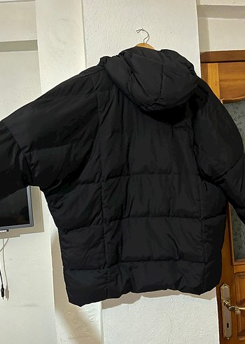 Siyah Midi Kışlık Kadın Mont - Görsel 3