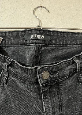 Erkek antrasit tapered Fit Denim Jean - Görsel 3