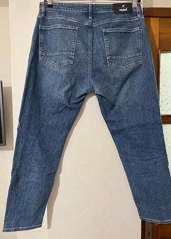 Mavi Erkek Kot Pantolon, Tapered Fit Kesim - Görsel 3