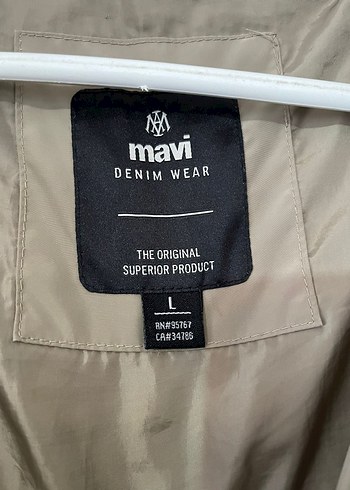 Mavi Erkek Oversize Mont - Görsel 3