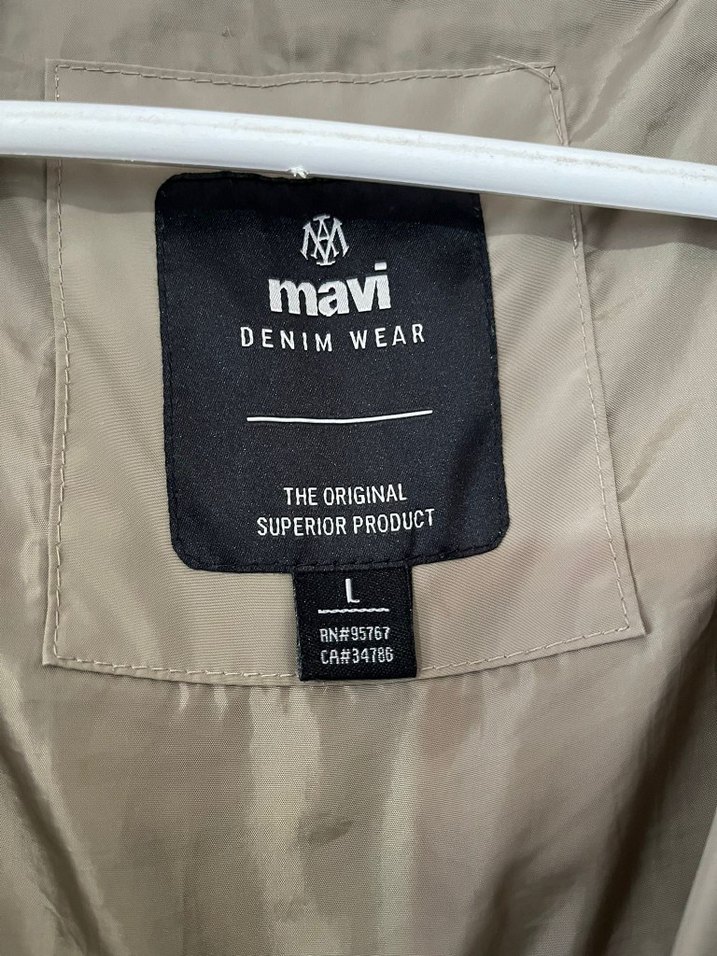 Mavi Erkek Oversize Mont - Görsel 3