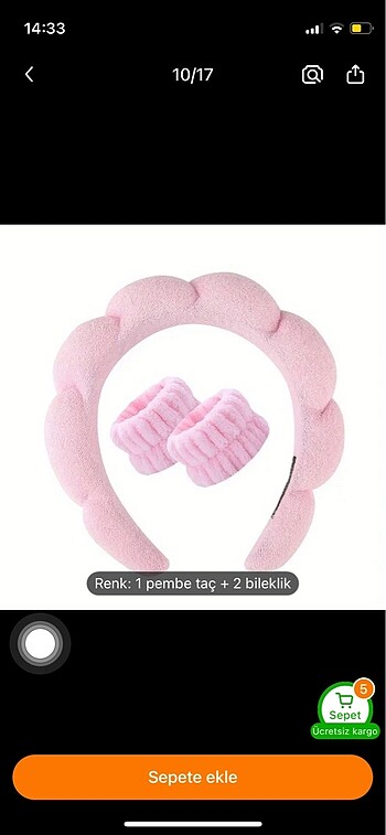 Taç bileklik takımı