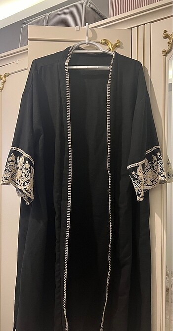 xl Beden Keten kimono