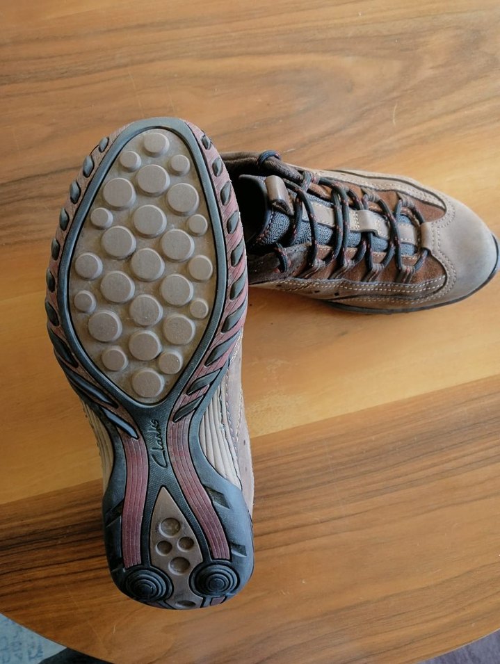 orjinal clarks, %100 deri , yüksek kalite kauçuk taban - Görsel 3