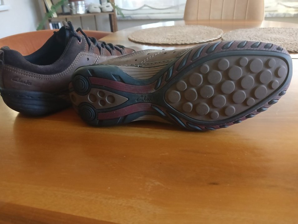 orjinal clarks, %100 deri , yüksek kalite kauçuk taban - Görsel 5