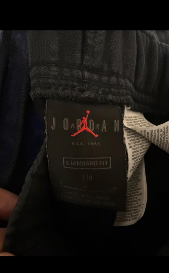 Jordan siyah eşofman altı - Görsel 4