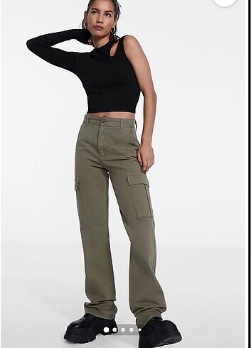 stradivarius kargo pantolon