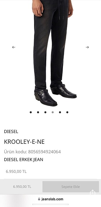 Diesel erkek kot