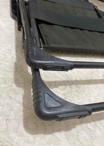 Siyah Katlanabilir kamp Sandalyesi - Görsel 4