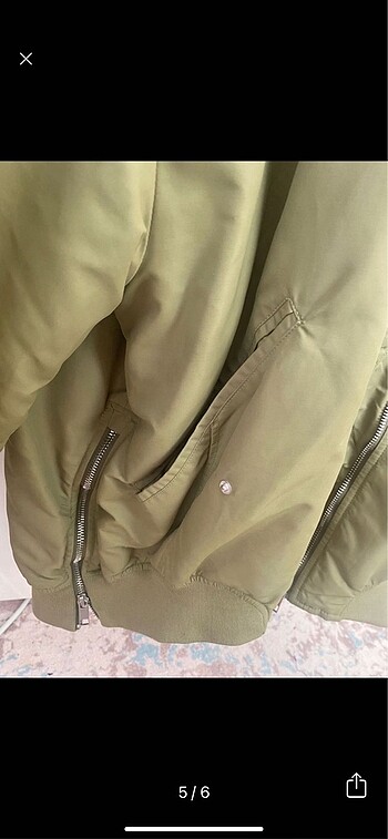 Zara Zara oversize bomber ceket