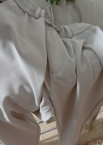 Erkek Gri Midi Kumaş Pantolon - Görsel 2