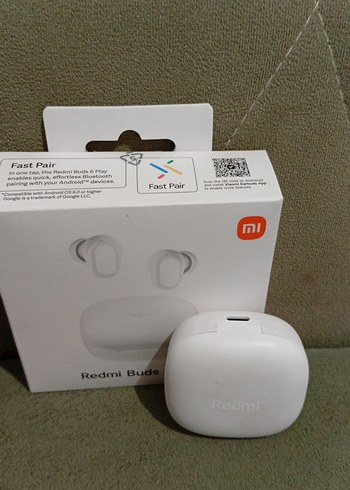 Xiaomi Redmi Buds 6 Play Beyaz Kablosuz Kulaklık - Görsel 3