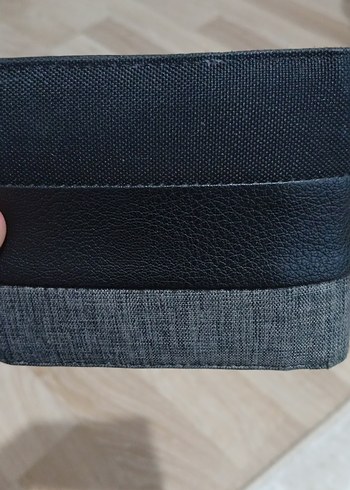 Gri Erkek Cüzdanı, Düz Desen - Görsel 2