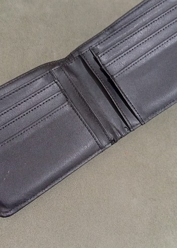 Gri Erkek Cüzdanı, Düz Desen - Görsel 3