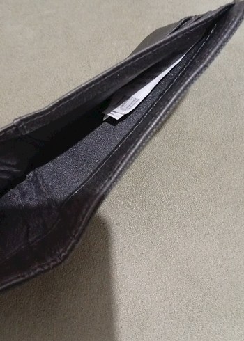 Gri Erkek Cüzdanı, Düz Desen - Görsel 4