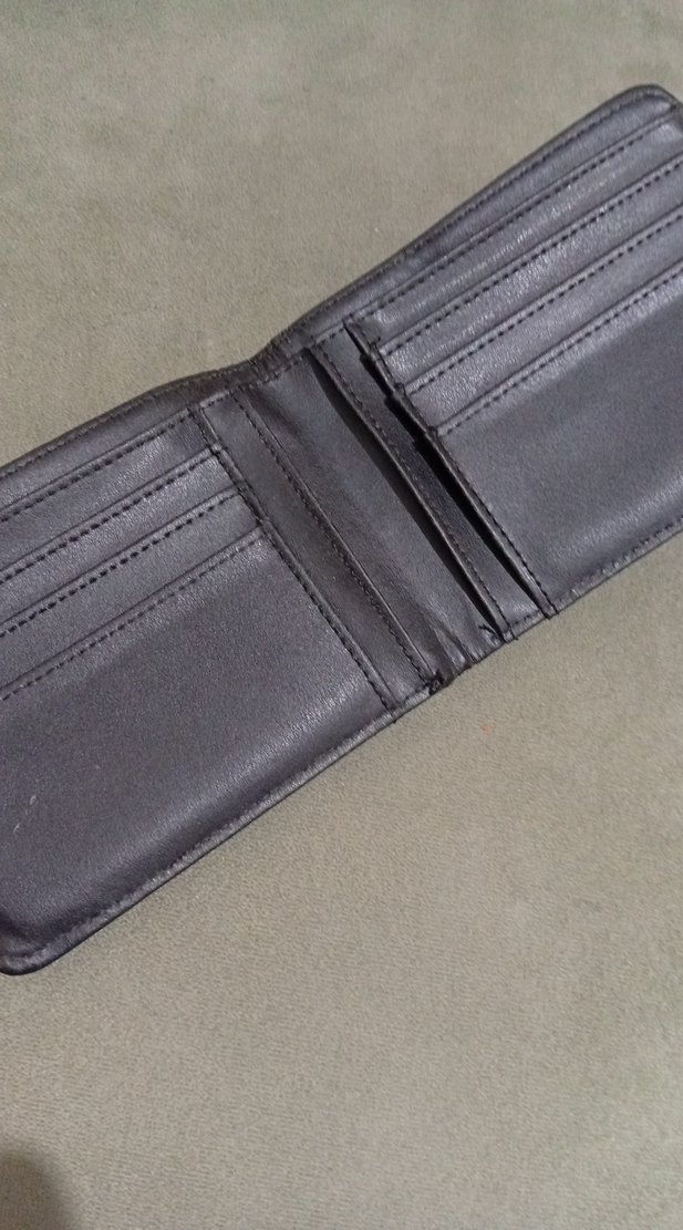 Gri Erkek Cüzdanı, Düz Desen - Görsel 3