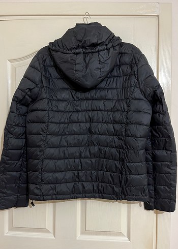 LTB Siyah erkek Midi Boy Sokak Stili Mont
