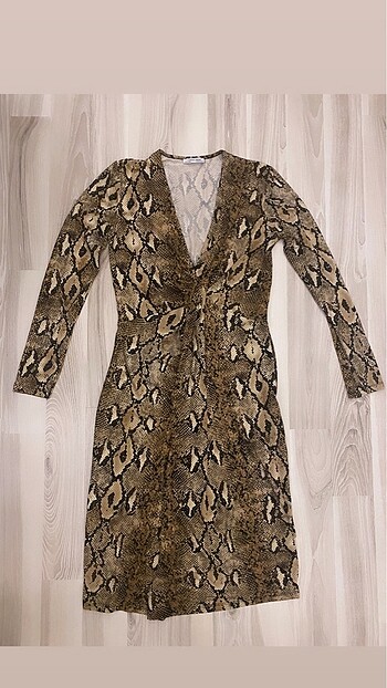 ZARA Leopar Elbise