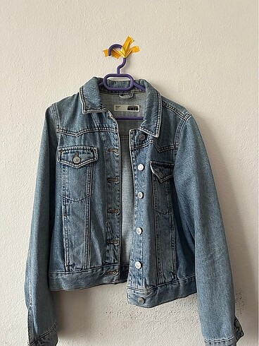 topshop mavi kot ceket