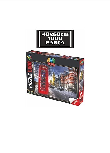 1000 parça puzzle londra 