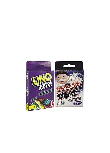 Uno flip monopoly 2si bir arada 