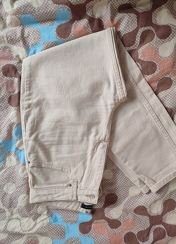 Milla Bej kot pantolon 36-38 beden
