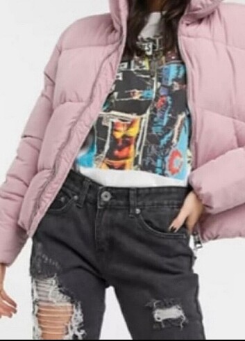 xs Beden Bershka mont