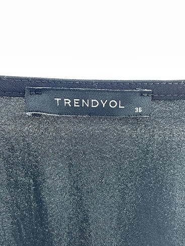 36 Beden siyah Renk Trendyol & Milla Kısa Elbise %70 İndirimli.