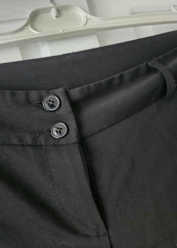 siyah kumaş pantolon - Görsel 3