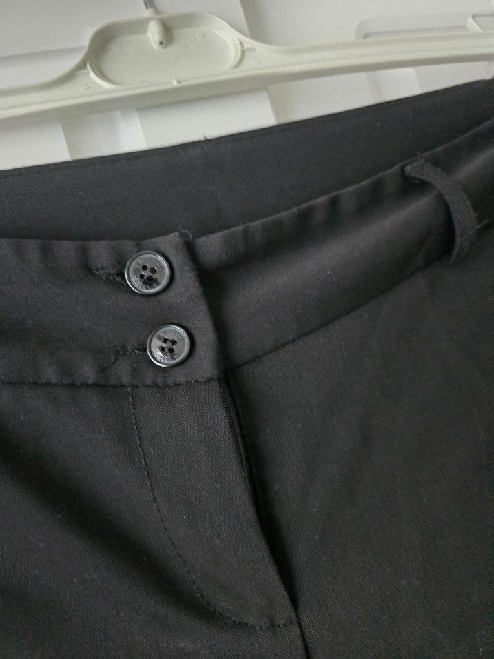 siyah kumaş pantolon - Görsel 3