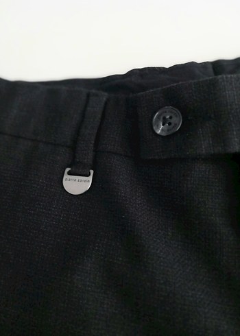 Pierre Cardin marka erkek siyah kumaş  pantolon - Görsel 10