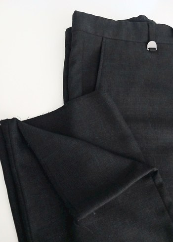 Pierre Cardin marka erkek siyah kumaş  pantolon - Görsel 2